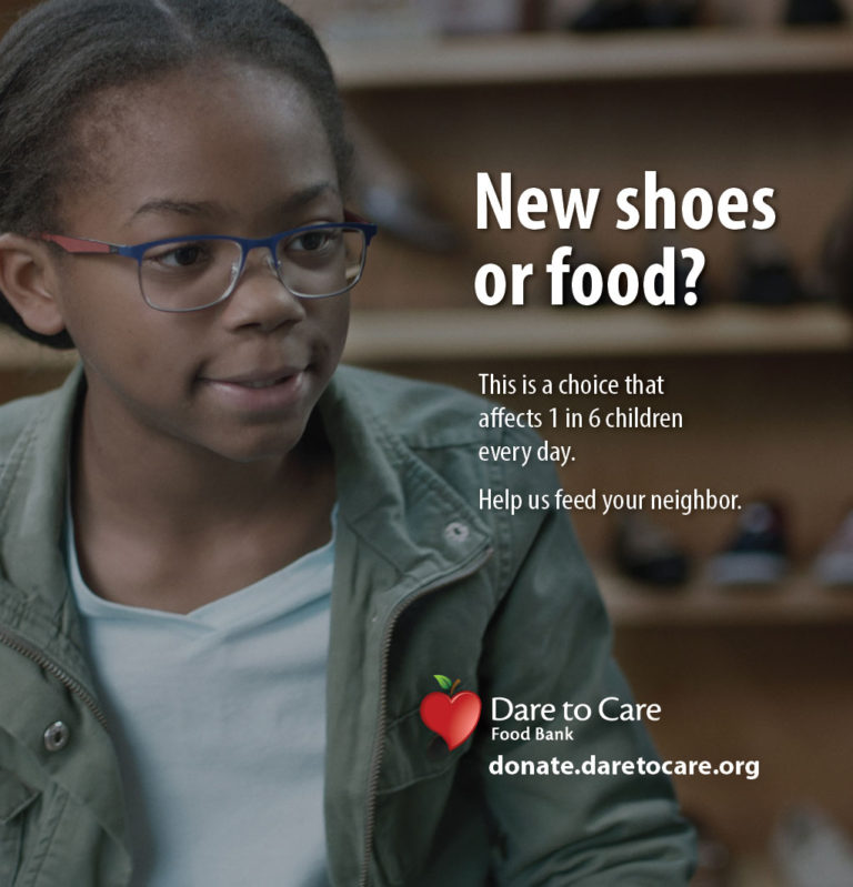 Dare to care food bank information